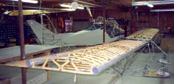 Adjusting the geometry of the wings when attached