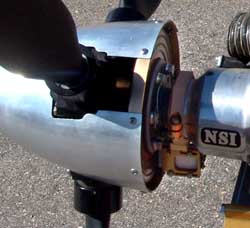 Commuter rings for propeller pitch controll