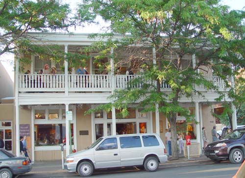 Scene from the streets of Santa Fe