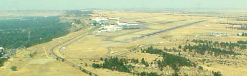 Approach to Billings (KBIL) 28R