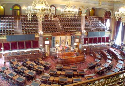 Inside the State Capitol Building