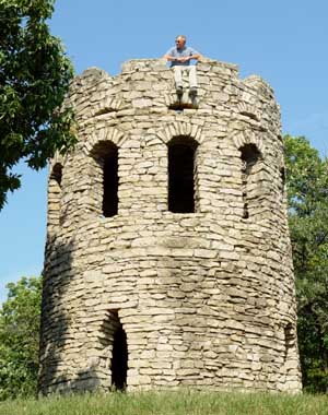 Ueli checking out the Air Space around Des Moines