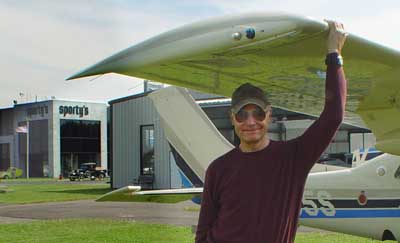 At Sporty's in Batavia