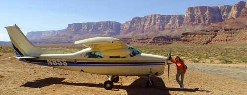 Parking area at Marble Canyon (L41)