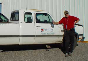 Ueli, ready for curtesy car