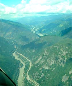 Fraser Valley to the North