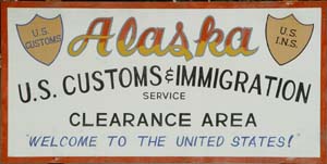 Welcome sign at Northway